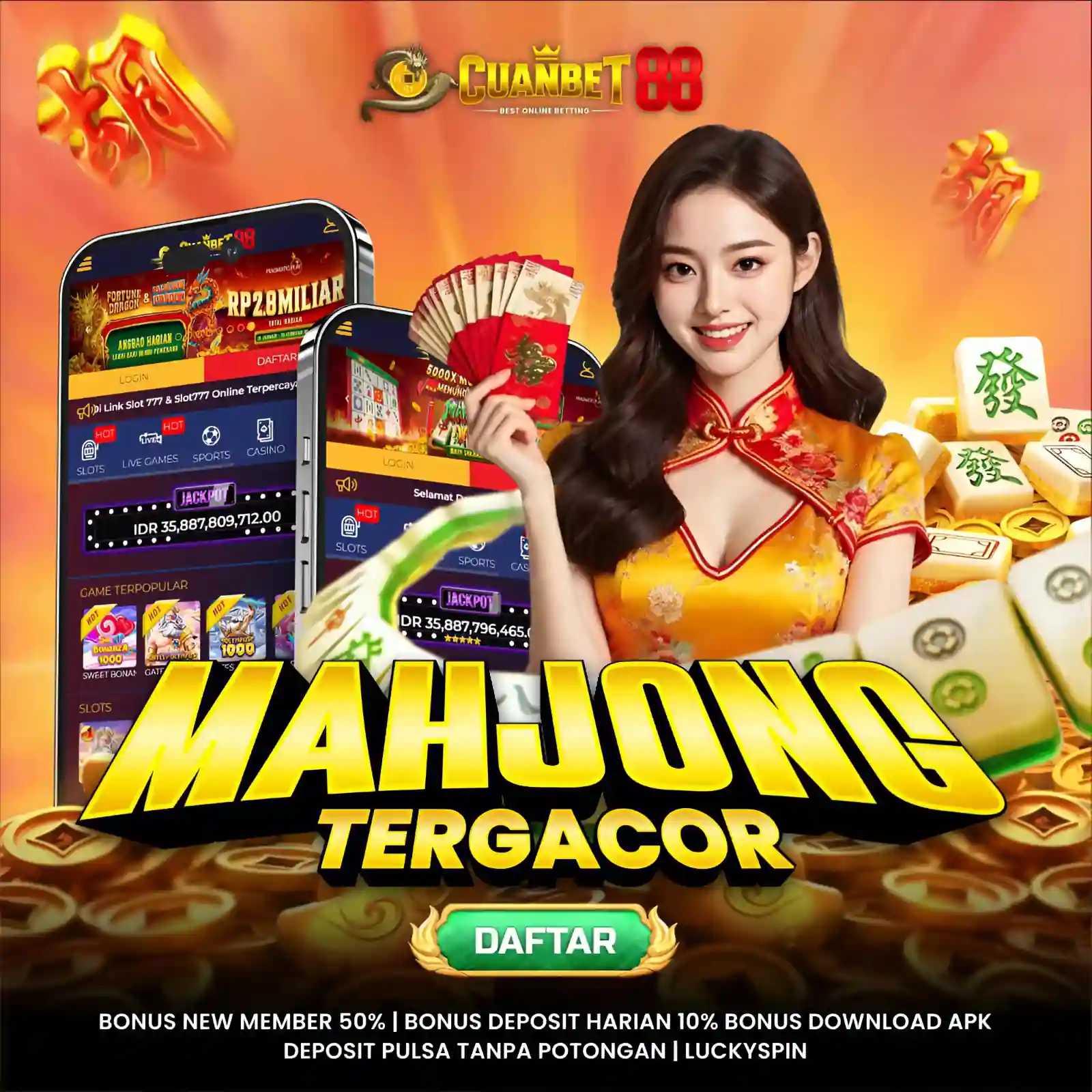 Cuanbet88: Situs Slot Gacor Maxwin Terpercaya Cuan Dibayar